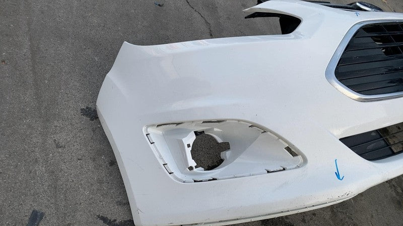 2017 Ford C-Max Front Bumper Cover Shell Panel w/ Grille & Emblem Whit