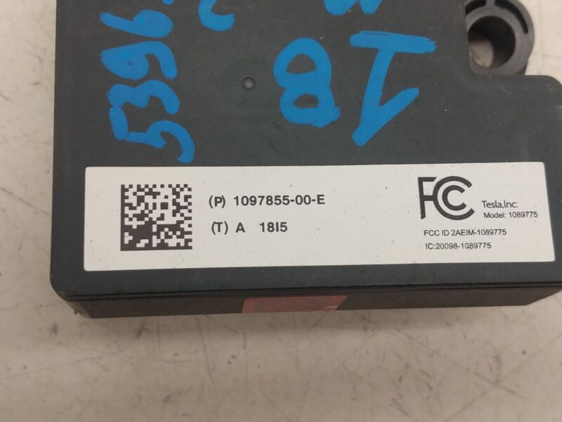 1097855 00 E ⭕ 2017-2022 Tesla Model 3 Rear Bumper BCM Body Control Module Assy 1097855-00-E