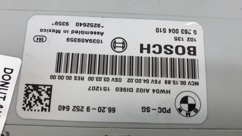 9252640 ⭕ 2011-2016 Mini Cooper Countryman S Parking Distance Control Module OEM 9252640
