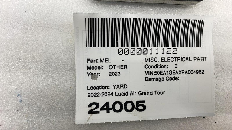 ⭕2022-2024 Lucid Air Grand Touring Lane Assist Control Module Unit P11
