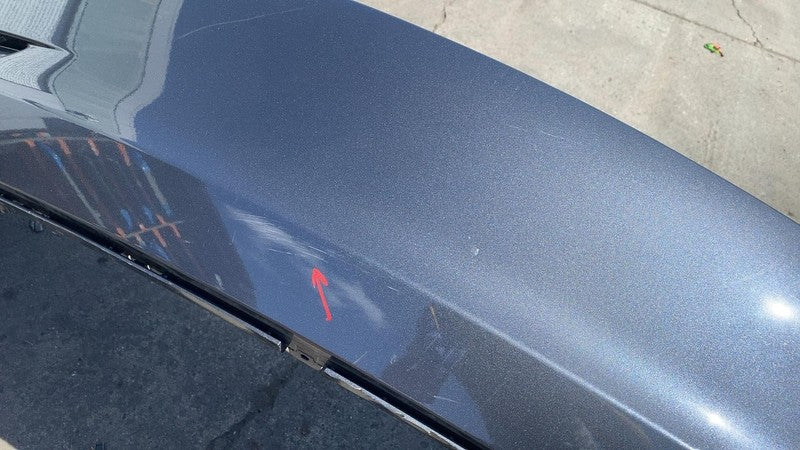 Does not apply ⭕ 2023 Tesla Model 3 M3 Rear Bumper Cover w/o Park Sensor Holes Gray - PMNG