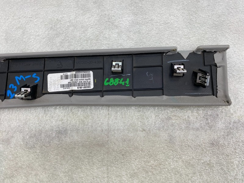 100230106B ⭕ 12-20 Tesla Model S Dash Lower Glove Box Compartment Trim Cover 1002301-06-B