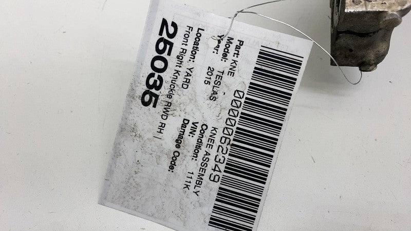 1030606 ⭕ 12-15 Model S Front Right Spindle Knuckle Wheel Hub + ABS Sensor RWD 1030606