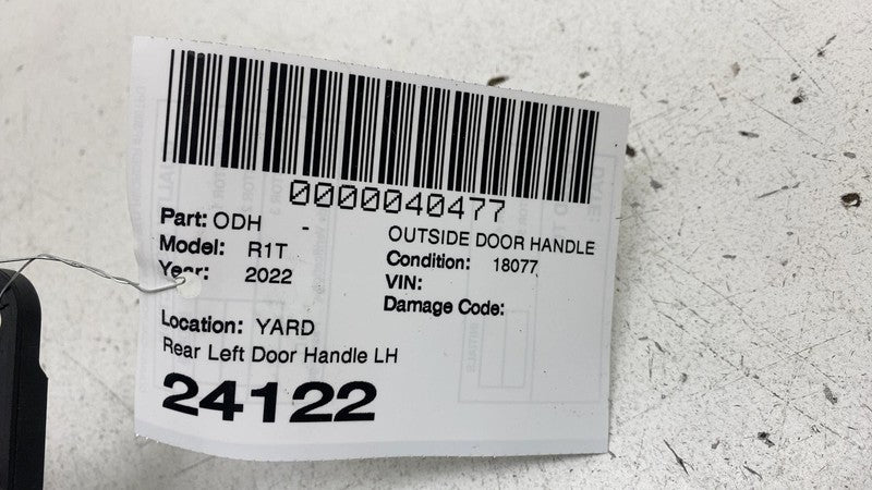 PT00003273-J ⭕2022 2023 2024 Rivian R1T R1S Rear Left Driver Door Handle LH Blue PT00003273-J
