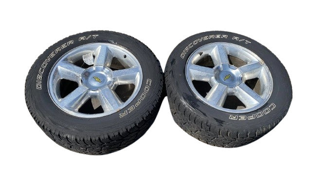 ⭕ 14-19 Chevrolet Silverado 1500 PAIR Wheel Rim 20" inch w/ Tire 275/5