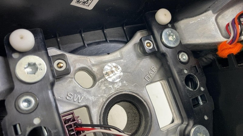 169255100D ⭕ 24-25 Tesla Cybertruck Front Driver Steering Wheel Square Black 1692551-00-D