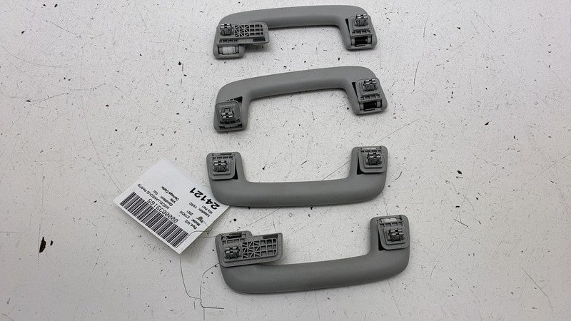 ⭕ 2019-2023 Audi e-Tron SET of Interior Roof Headliner Grab Handle Bar Gray OEM