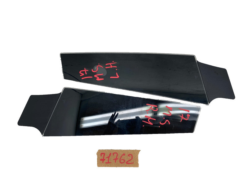 108389900B ⭕ 16-20 Tesla Model S Left & Right B-Pillar Glass Applique & Camera 1092307-00-B