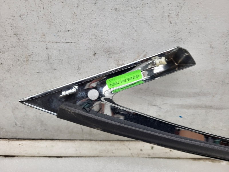 103212300E ⭕ 16-18 Model X Driver Side Door Chrome Upper Molding Bright Left 1032123-00-E