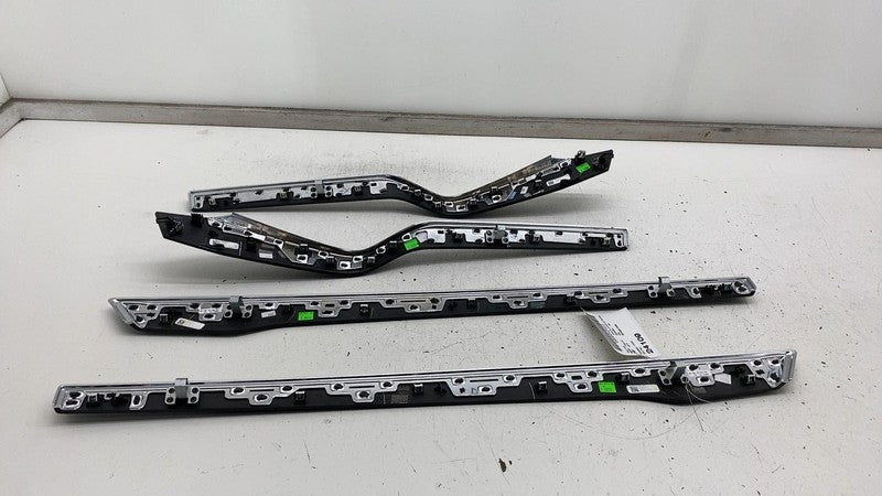 103578900 ⭕ 2016-2020 Tesla Model X SET of Front & Rear Left & Right Door Molding Trim OEM
