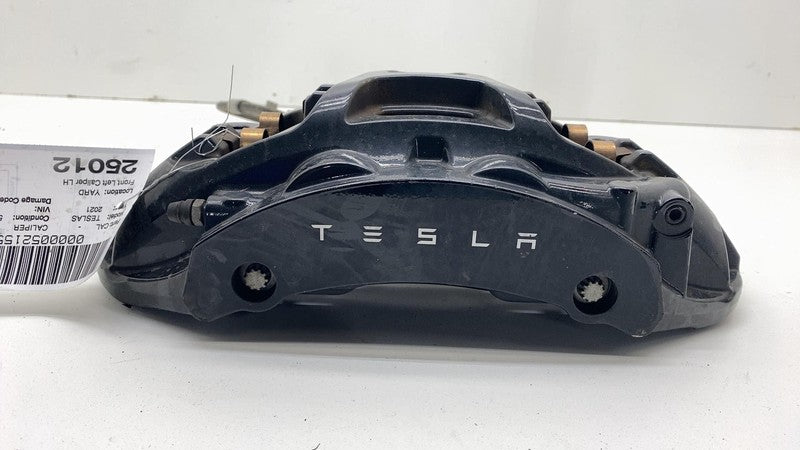 2021-2024 Tesla Model S X Front Driver Side Caliper w/ Brake Hose Line