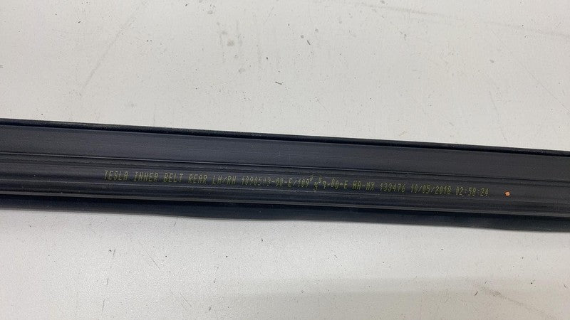 ⭕ 17-23 Model 3 Rear Right Door Window Inner Belt Weatherstrip Seal 10