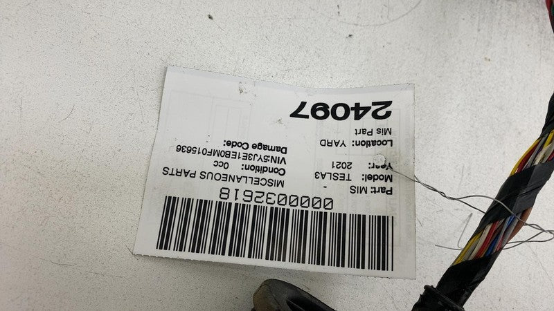 21-23 Tesla Model 3 Front Right Door Wiring Harness Cable Wire Loom 30
