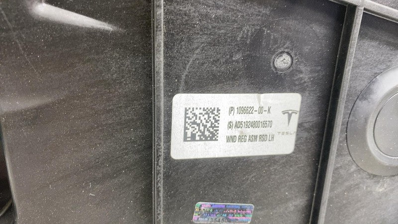 ⭕ 2017-2020 Tesla Model 3 Rear Driver Side Door Shell Panel Left LH Black - PBSB