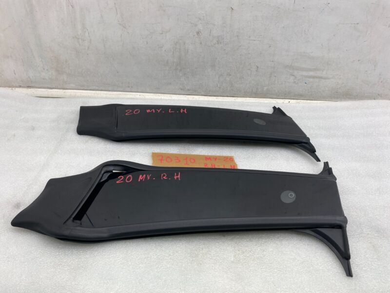 1516258 00 D ⭕20-23 Model Y Left & Right Exterior B-Pillar Applique 1516255-00-D/1516258-00-D
