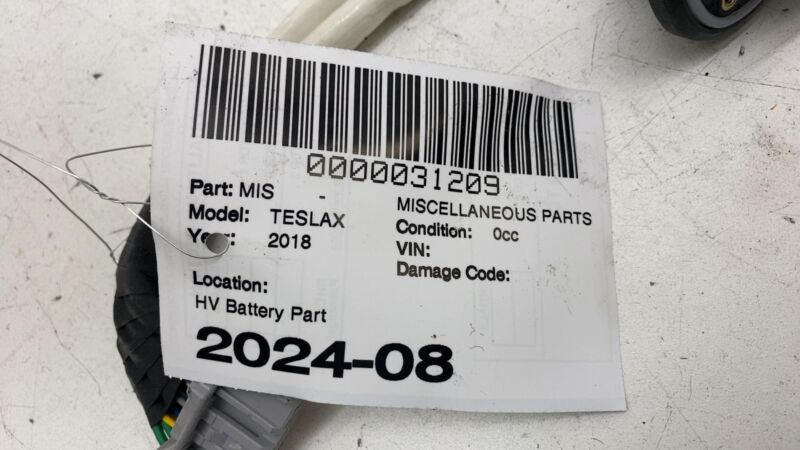 104130900G 2012-2020 Tesla Model S X Rapidmate Battery Connector Plug Wiring Harness Cable