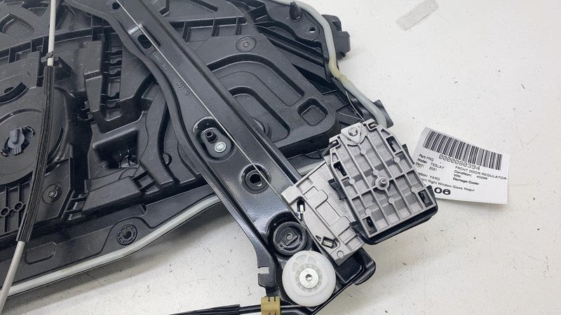 ⭕20-24 Model Y Front Right Door Window Regulator & Motor w/ Carrier 14