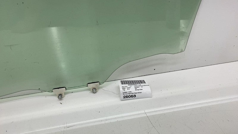 E6 43R-00019 ⭕18-23 Subaru XV Crosstrek Front Passenger Side Door Window Glass Right Assembly
