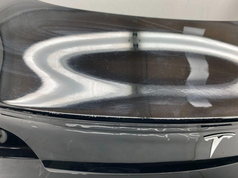 1118167-00-C ⭕ 2017-2020 Tesla Model 3 Rear Tailgate Trunk Decklid Solid Assembly Black PBSB