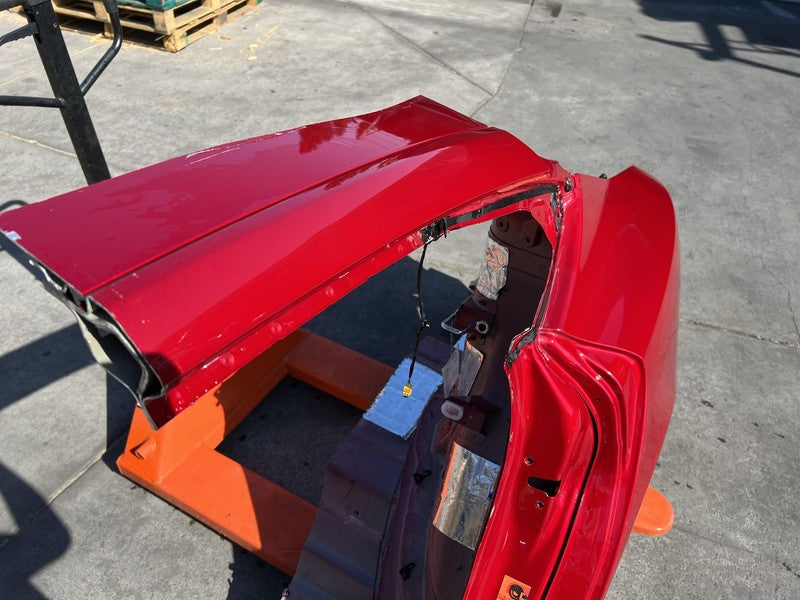 2012-2016 Tesla Model S MS Rear Quarter Panel Structural Cutout Left LH Red PPMR