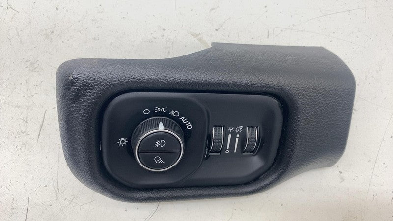 68156061AD ⭕ 2025 Ram 1500 Dash Automatic Headlight Lamp Switch Control w/ Trim Bezel Black