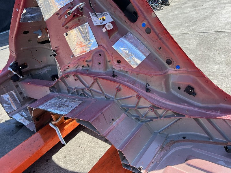 2012-2016 Tesla Model S MS Rear Quarter Panel Structural Cutout Left LH Red PPMR