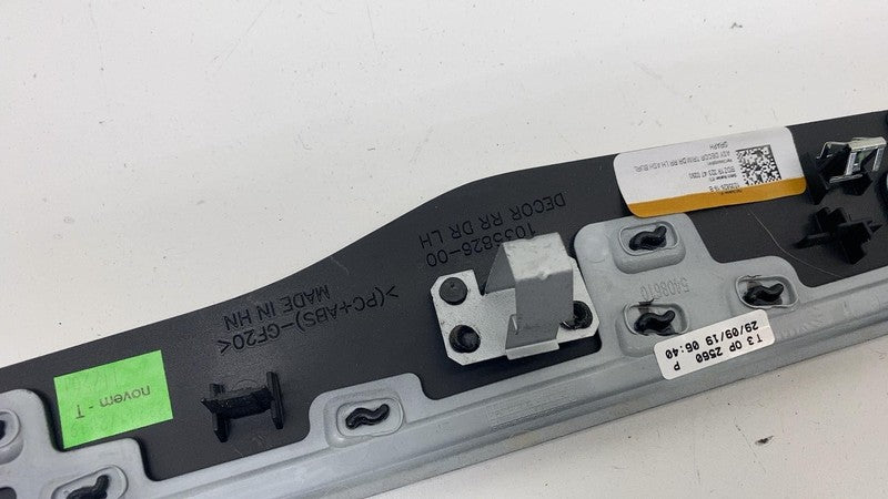 1036081-19-B ⭕16-20 Model X Front & Rear Left/Right Door Trim Decor 11035826-19-B/1036081-19-