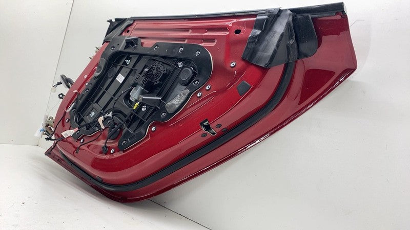 1096623-10-F ⭕ 2017-2020 Tesla Model 3 M3 Rear Passenger Side Door Shell Panel Right Red PPMR