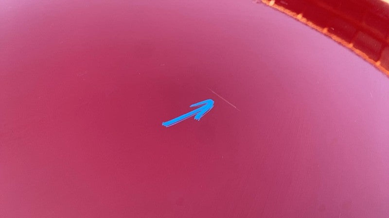 1028791-00-K ⭕ 2016-2024 Tesla Model X Rear Passenger Falcon Door Shell Panel Right Red PPMR