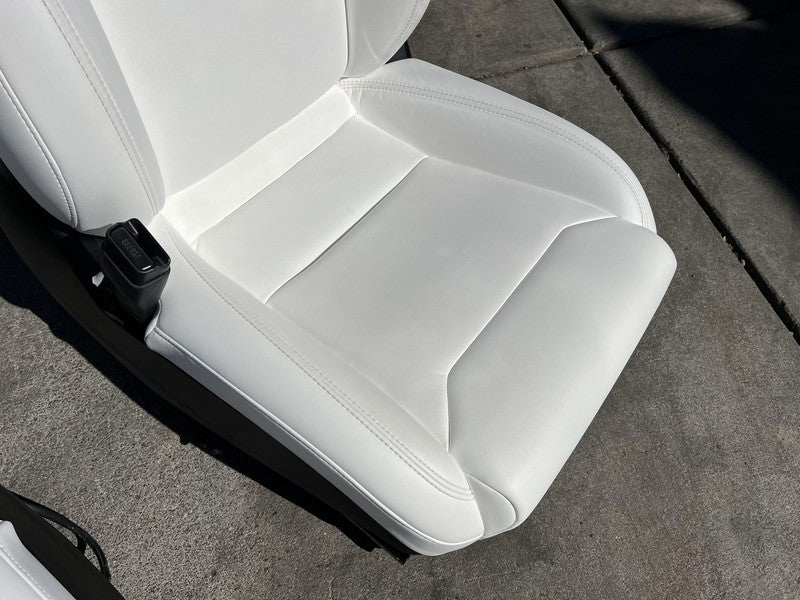 ⭕ 18-20 Tesla Model S Left & Right Front Bucket Seat + Rear 2nd Row Se