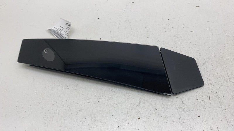 110043700C ⭕ 17-23 Model 3 Left B-Pillar Applique Glass Trim Molding w/ Camera 1100437-00-C