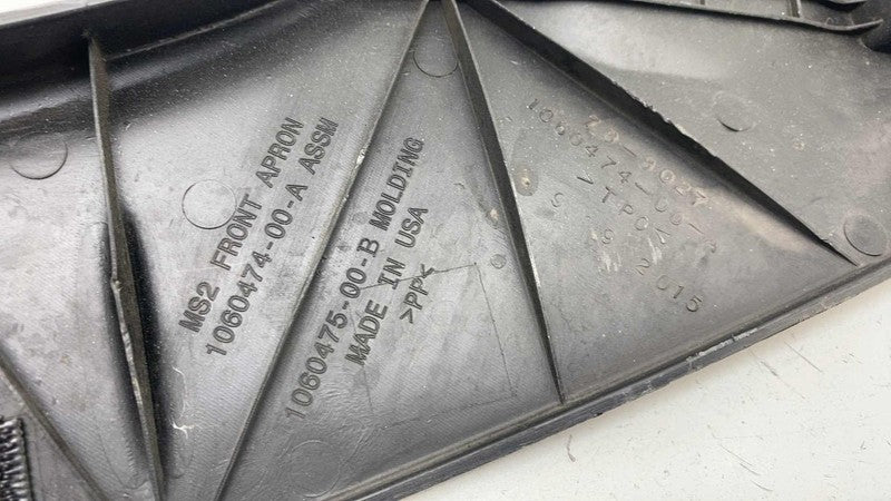 106047400A ⭕ 16-20 Model S MS Front Under Hood Apron Trim Cover Panel Molding 1060474-00-A