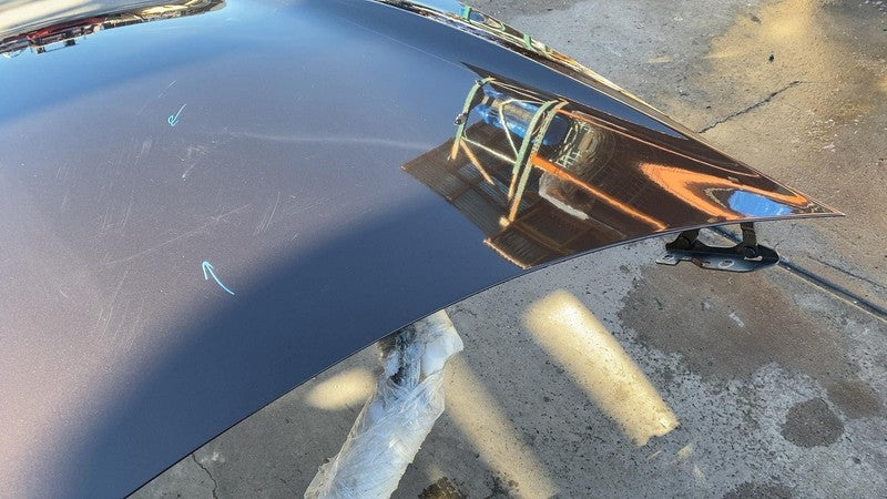 2012-2015 Tesla Model S MS Front Bonnet Hood Shell Panel Assembly OEM Brown PMAB