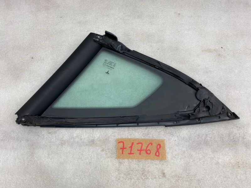 E6 43R-008010 2012-2020 Tesla Model S Rear Driver Side Quarter Fixed Glass Left LH Assembly