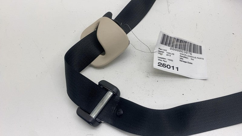 ⭕12-15 Model S Front Passenger Side Seat Belt Retractor Black Right 10