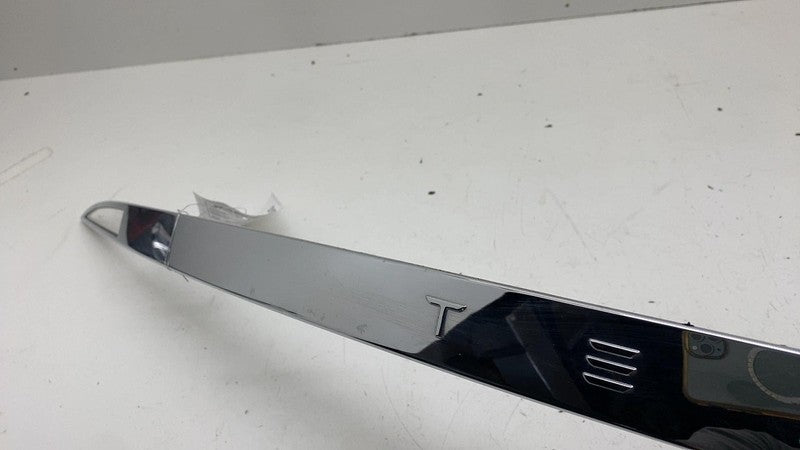 ⭕2012-2015 Model S Rear Liftgate Applique Trim Trunk Chrome Molding 10