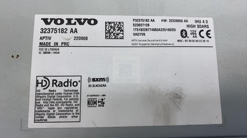 ⭕2023 Polestar 2 Radio Receiver Head Unit Control Module Unit 12V 4A 3