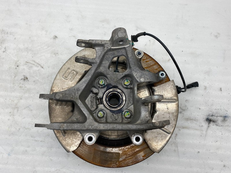 6007024 00 B ⭕12-15 Model S Rear Right Spindle Knuckle w/ Shield & Wheel Hub RWD 6007024-00-B