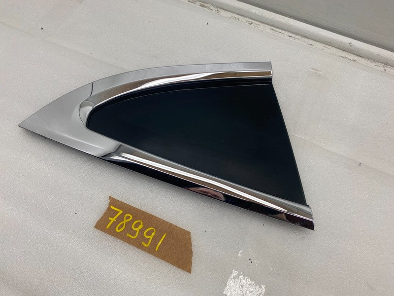 43R004553 ⭕ 2016-2020 Tesla Model X Rear Driver Side Window QTR Quarter Glass 1/4 Left LH