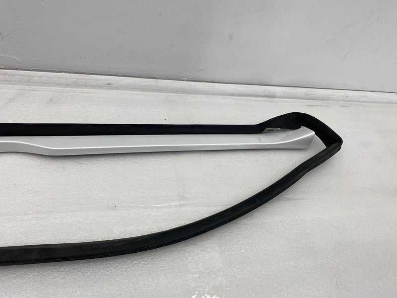 101221500G ⭕12-23 Model S Left Rocker Panel Scuff Plate Molding w/ Rubber Seal 1012215-00-G