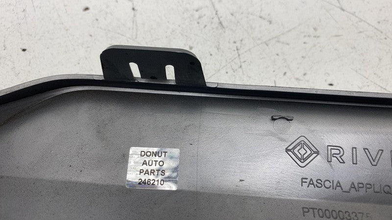 PT00779763D ⭕ 22-25 Rivian R1S Rear Bumper Fascia Lower Applique Trim Molding PT00003375-H