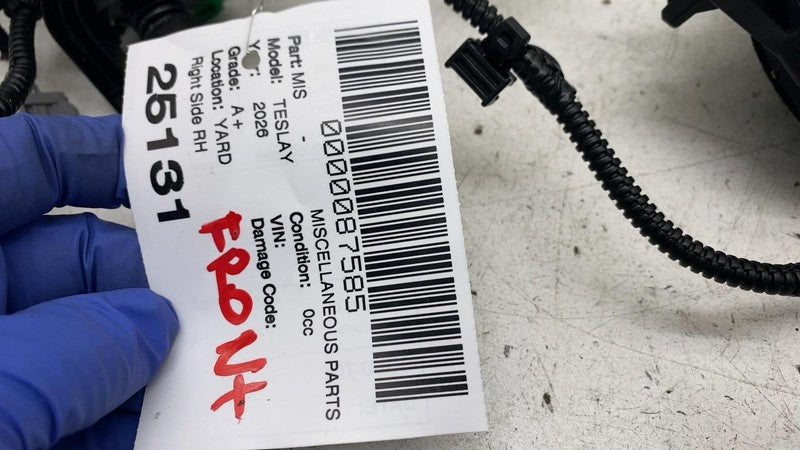 ⭕ 25-26 Model Y Front Right Seat Wiring Harness w/ Cushion Blower 1897