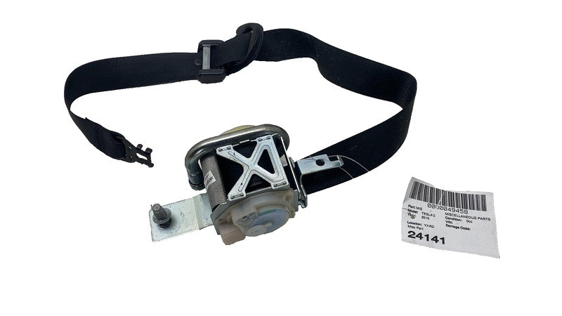 2012-2020 Tesla Model S Front Passenger Side 1st Row Seat Belt & Retra