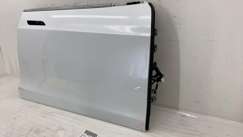 ⭕ 12-15 Tesla Model S Front Passenger Side Door Shell Panel Right White - PPSW