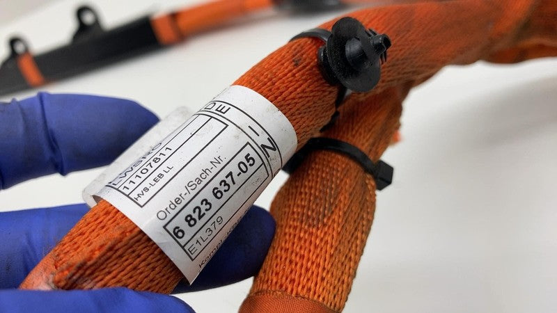 2021 BMW 530e G30 High Voltage HV Orange Battery Wire Wiring Cable 682