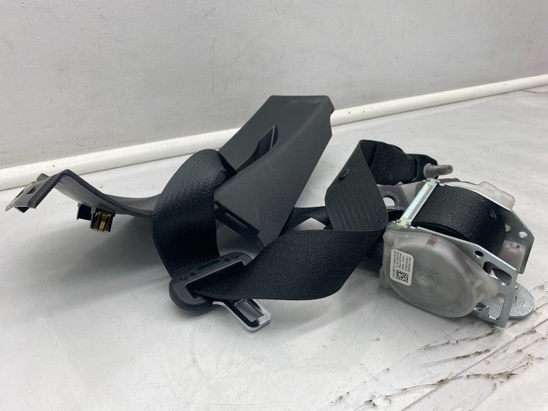 102313600C ⭕ 12-15 Model S Rear Right C-Pillar Middle Trim Cover w/ Seat Belt 1023136-00-C