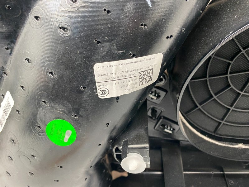 105548301I ⭕ 2016-2020 Tesla Model X MX Front Right Door Panel Trim Card Cover 1055483-01-I