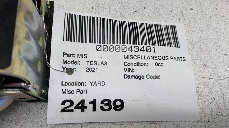 108128101G ⭕ 17-23 Tesla Model 3 Rear Left or Right 2nd Row Seatbelt Retractor 1081281-01-G