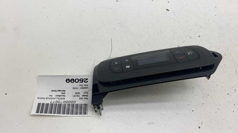 P6WL30DX9 20-25 Chrysler Pacifica Roof Rear HVAC Heater Climate Control Switch P6WL30DX9AA
