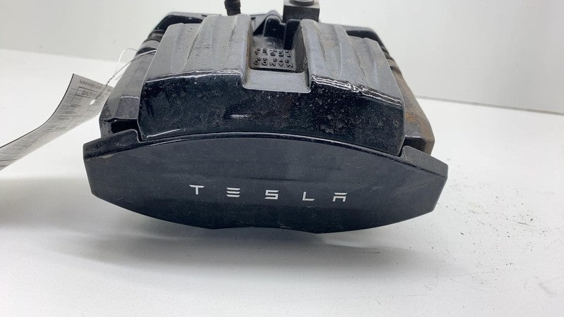 1420641-00-A 2021-2024 Tesla Model S X Rear Driver Side Caliper w/ Brake Hose Line Left Assy